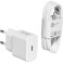 USB CHARGER  FAST TRAVEL 25W T2510 TYPE C ΣΕ TYPE C WHITE